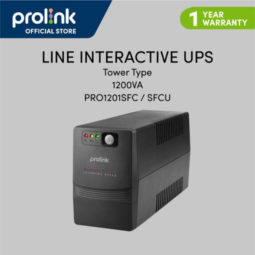 Prolink 1200VA 720Watts UPS