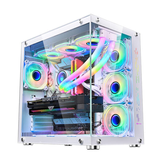 KENLEI NEW COOLMAN ROBIN 2 GAMING CASE (White)