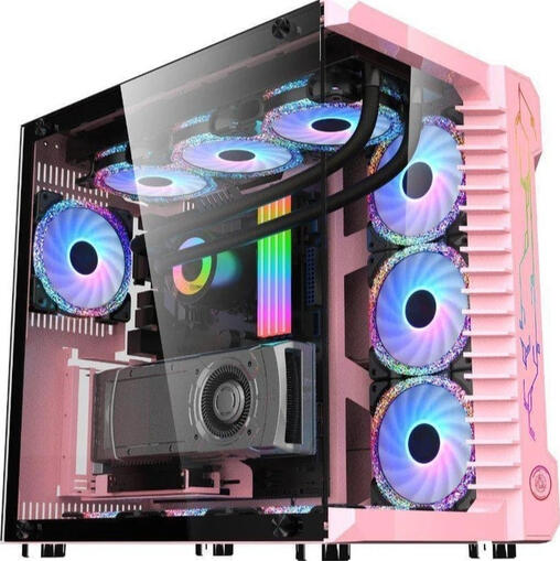 COOLMAN ROBIN 3 GAMING CASE (PINK)